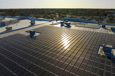 Paneles solares fotovoltaicos de marcas como Jinko, Trina y Canadian Solar